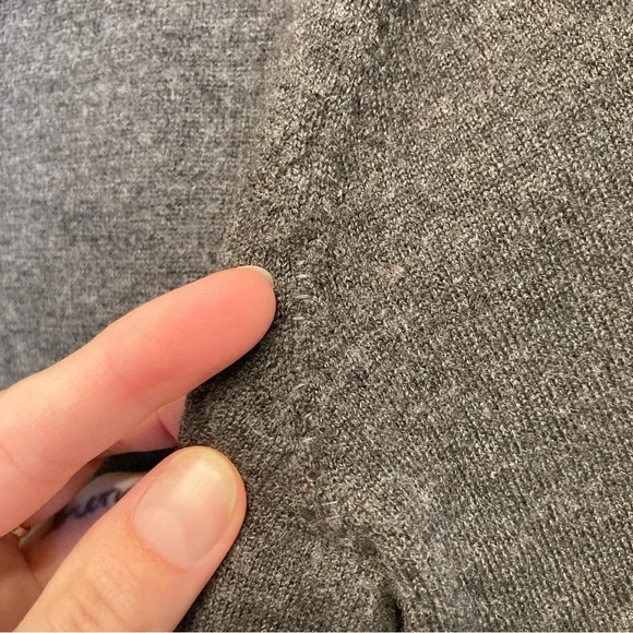 Murano Grey Wool Sweater - Picture 5 of 14